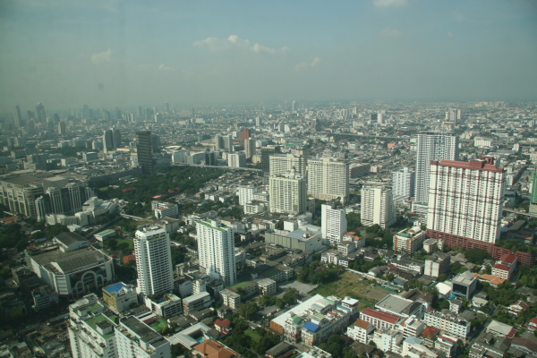 Bangkok:Blick vom Bayoke Sky Hotel
