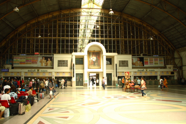 Bangkok:Hua Lamphey Bahnhof