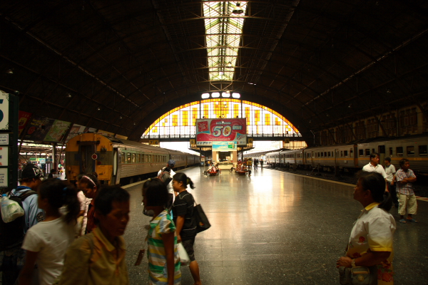 Bangkok:Hua Lamphey Bahnhof