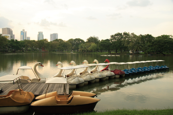 Bangkok:Im Lumphini-Park