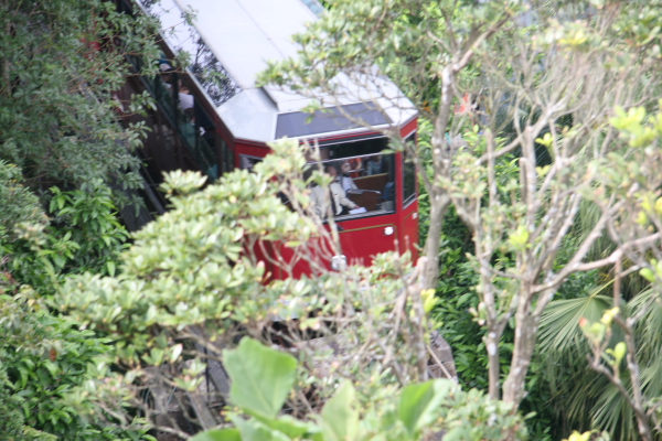 Hongkong: Bahn auf den Victoria Peak