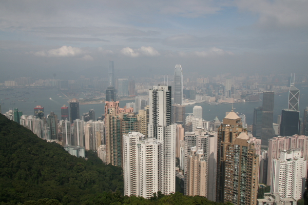Hongkong: Blick vom Victoria Peak