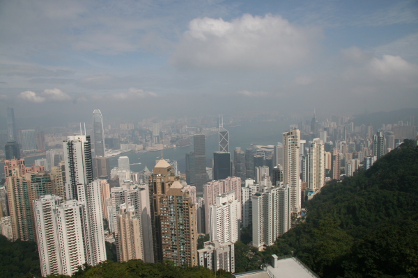 Hongkong: Blick vom Victoria Peak