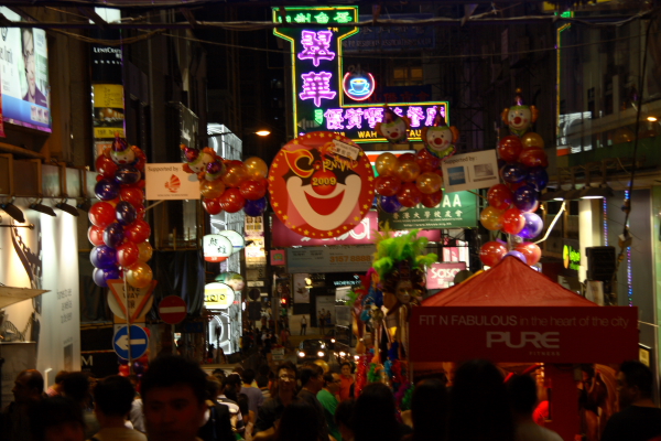 Hongkong: Nacht in Kowloon