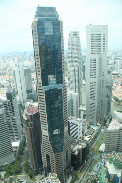 Singapore: Riesen in der Innenstadt