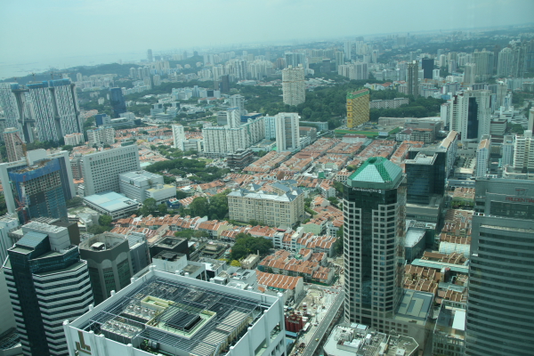 Singapore: Blick Richtung China Town