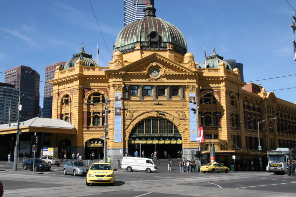 Melbourne: Flinders Street Station