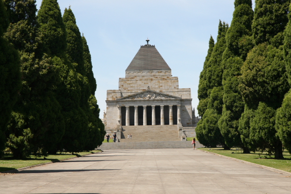 Melbourne: Shrine of Remembrance
