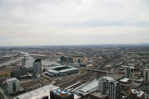 Melbourne: View from Melbourne Observation Deck