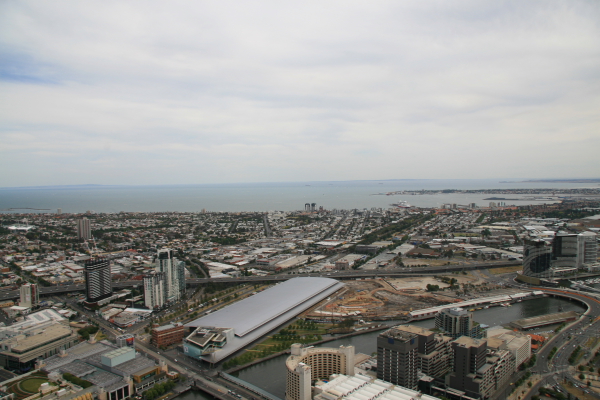Melbourne: View from Melbourne Observation Deck