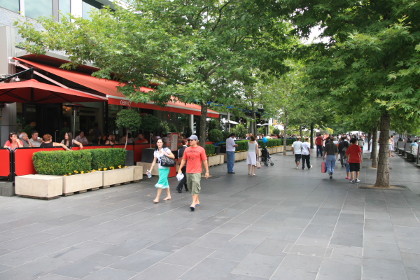 Melbourne: At Yarra River