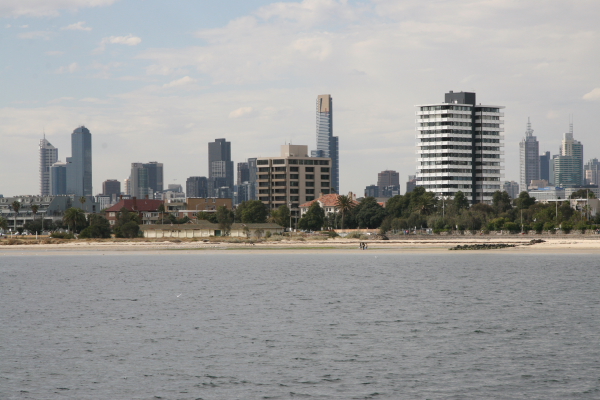 Melbourne: View from Royal Botanic Gardens