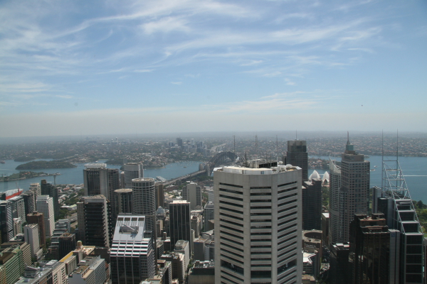 Sydney: View from Sydney Tower
