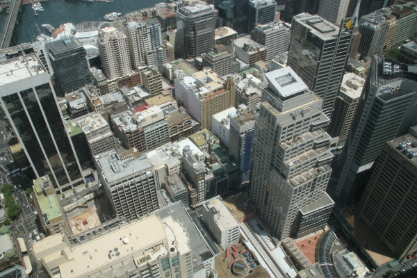 Sydney: View from Sydney Tower