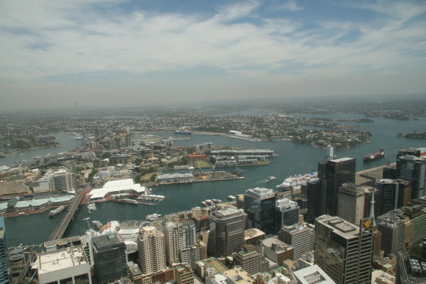 Sydney: View from Sydney Tower