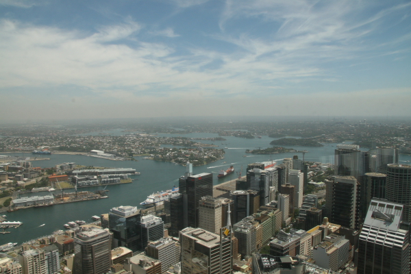 Sydney: View from Sydney Tower