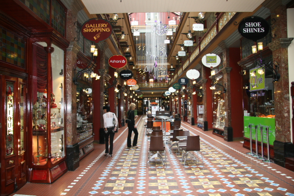Sydney: In the Queen Victoria Building