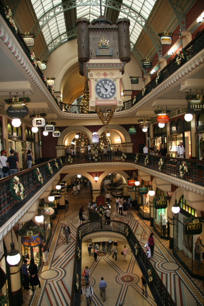 Sydney: In the Queen Victoria Building