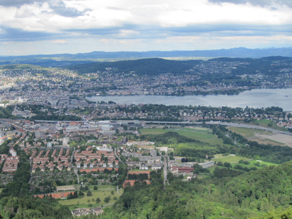  Diverse: Zürich vom Üetliberg