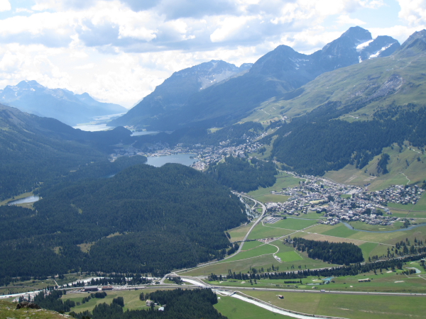  Diverse: Oberengadin vom Muoattas Muragl