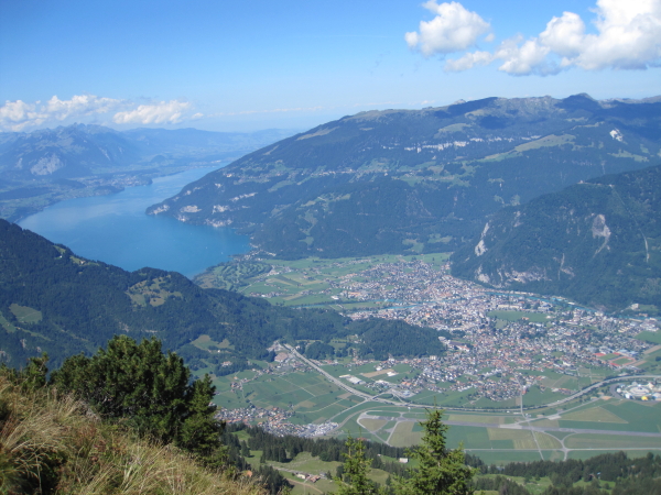  Schynige Platte: Blick auf Interlaken West