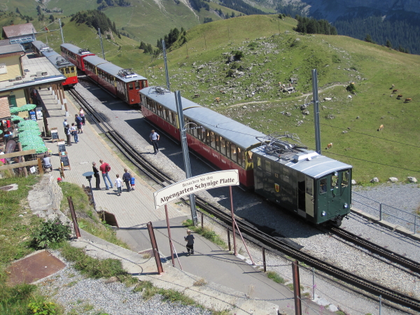  Schynige Platte: Bergstation