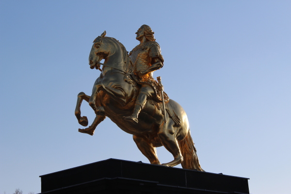  Dresden: Goldener Reiter