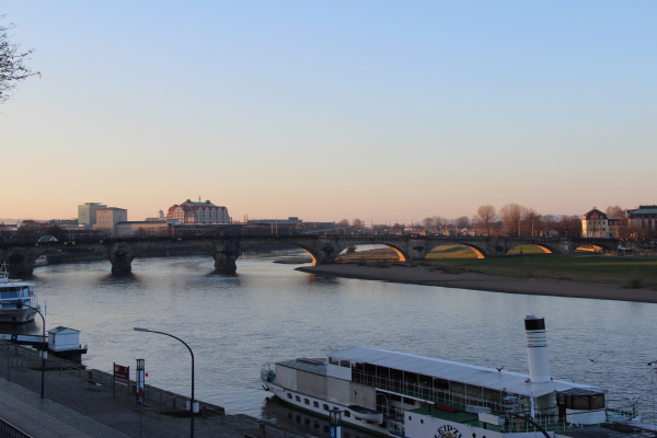  Dresden: Augustbrücke