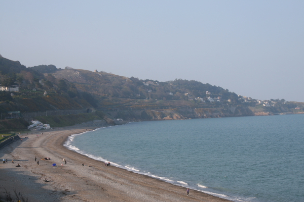 Dublin: Strand bei Killiney Station