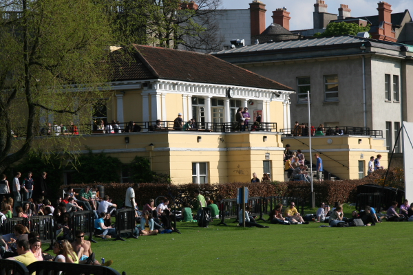 Dublin: The Pavillon im Trinity College
