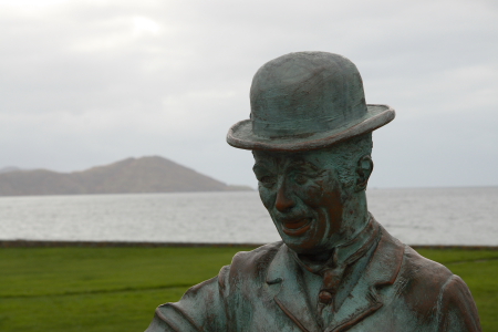 Waterville: Charlie Chaplin Statue
