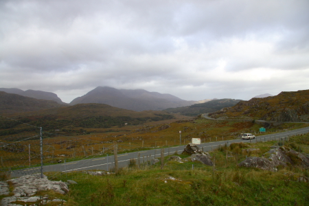 Irland: Aussicht vom Molls Gap