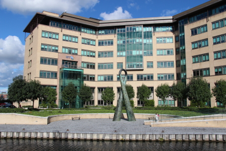  Dublin: Building at Grand Canal Docks