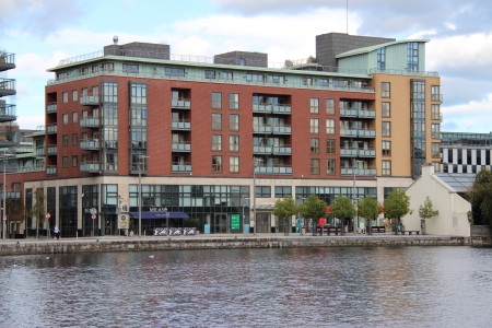  Dublin: Building at Grand Canal Docks