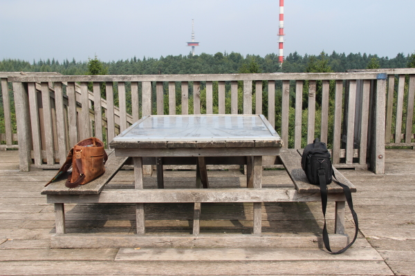  Dammer Berge: Auf dem Aussichtsturm