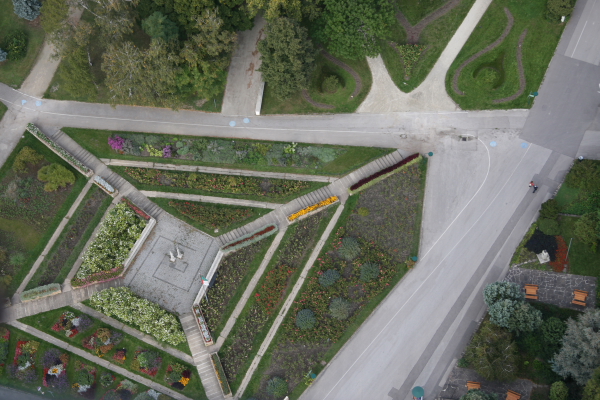 Wien: Blick vom Donauturm